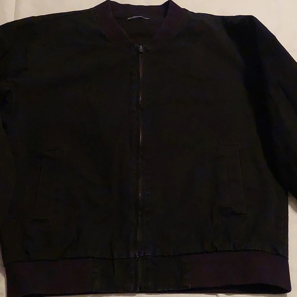 Brandy Melville Bomber Jacket black Small - Picture 5 of 6